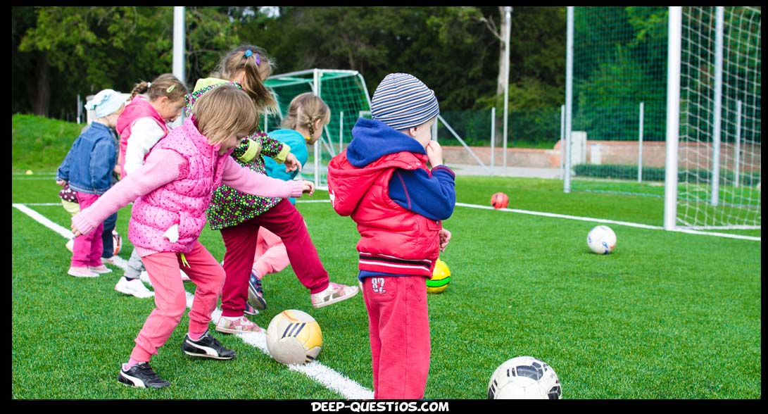 Kids playing some sports