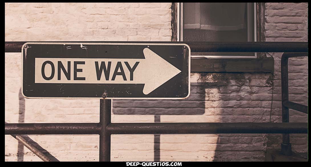 one way