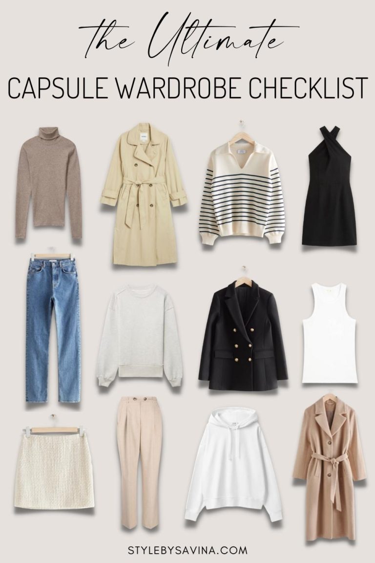 The Chic Minimalist’s Capsule Wardrobe: Must-Have Essentials