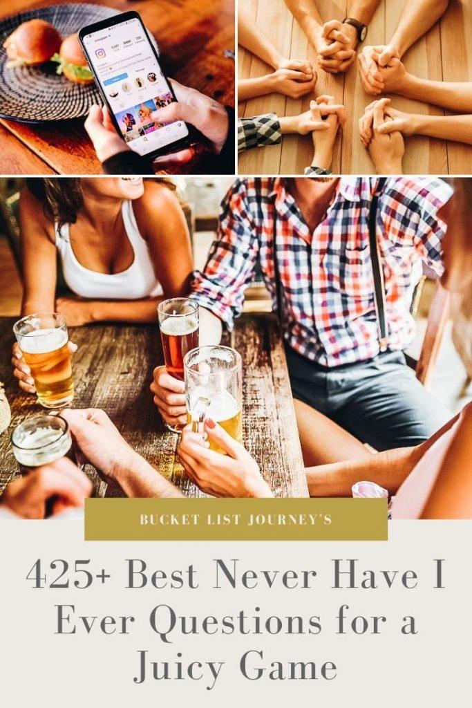 Revealing the Most Captivating “Never Have I Ever” Queries