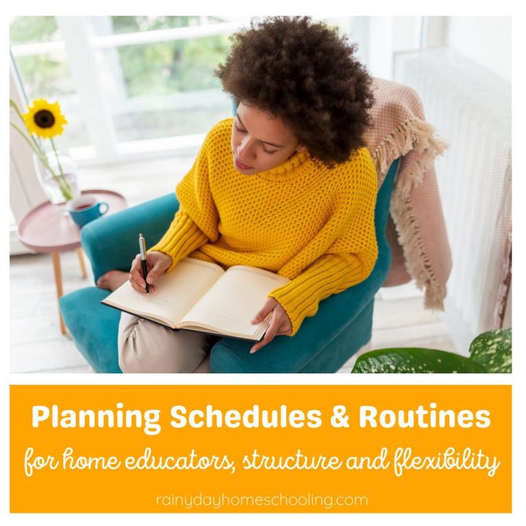 Crafting a Flexible Homeschooling Routine